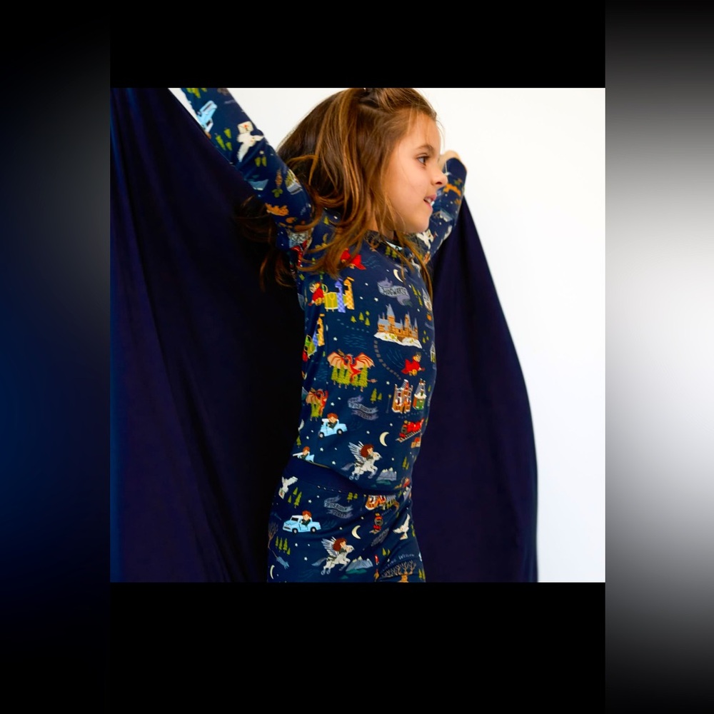 Little Sleepies Harry Potter long sleeve pajama 7/8